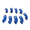 thumbnail image 4 of Club Headcovers,  Iron Head Covers Practical Dustproof 9Pcs With Numbers For Court Red,Blue,Black,White, 4 of 8