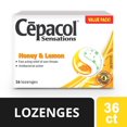 thumbnail image 1 of Cepacol® Sensations Miel et Citron, Pastilles pour le Mal de Gorge, 1 of 4