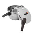 thumbnail image 1 of Stainless Steel Pressure Cooker,  80Kpa High Pressure Stewing Pressure Canner with Steaming Rack, Stovetop Pressure Cooker for Induction Cooker,Gas, Electric, Ceramic Stove, 1 of 8