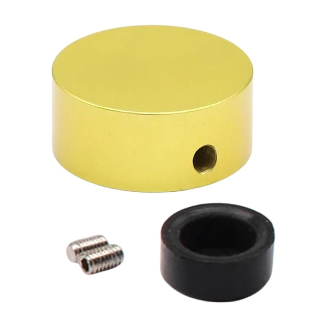 Milaget Guitar Pedal Footswitch Topper Practical Compact Sturdy Guitar Effects Parts yellow cover