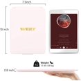 thumbnail image 3 of Miroir de Maquillage avec Lumières mAh USB Rechargeable Miroir de Maquillage Éclairé Écran Tactile Couleurs Réglables Lumières LED Compact Miroir de Voyage pour Filles Femmes (Rose), 3 of 8