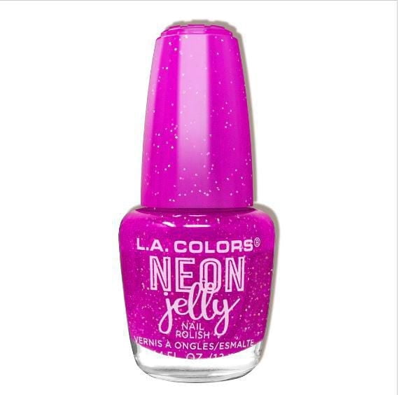 Neon Jelly Nail Polish - Purple Shock