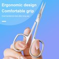 thumbnail image 1 of Ciseaux Professionnels pour Cuticules Ergonomiques en Acier Inoxydable Lame Ultra Fine Incurvée Pinces pour Cuticules Outil de Manucure Pédicure, 1 of 8