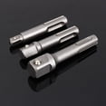thumbnail image 4 of 3Pcs SDS Plus Socket Adapter Set, Impact Drill Bits Socket Nut Driver Adaptors 1/4" 3/8" 1/2" Square Socket Extension Connector Power Drill Bit Adapter, 4 of 8