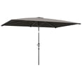 thumbnail image 1 of Outsunny Parasol de Patio Inclinable, Parasol de Jardin de Marché avec Manivelle, Gris Pâle, 1 of 10