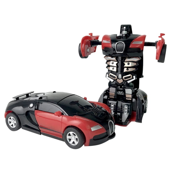 Jeux de Jouets pour Enfants, Décorations de Noël, Jouets pour Bébés en Solde, Jouets Originaux pour Filles Garçons, Cadeaux de Noël pour Enfants, Voiture de Collision Back 1:32 Voiture de Déformation pour Enfants Jouet Robot pour Enfants