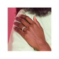 thumbnail image 3 of Bague Chaton en Argent Sterling avec Accents de Diamants, 3 of 4