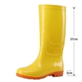 thumbnail image 4 of 2025 Women Short Rain Boots Rain Booties for Women Shoes for Womens Ankle Rainboot Boots Summer Woman on Garden Boot Rubber Custom Design Threads Booties Shoes, 4 of 4