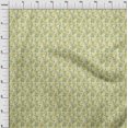 thumbnail image 4 of oneOone Rayon Yellow Fabric Florals Sewing Craft Projects Fabric Prints By Yard 56 Inch Wide, 4 of 4