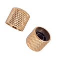 thumbnail image 3 of Tachiuwa Practical 4x Iron Guitars Bass Cylinder Control Knobs Golden Luthier Tools, 3 of 9