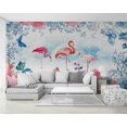thumbnail image 4 of Papier Peint 3D Flamant Rose Peint SKU# WAL0150, 4 of 8