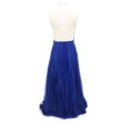 thumbnail image 5 of Fortune Robe de Soirée pour Femme Bleue à Épaules Dénudées, Décolleté en V Profond, Robe Formelle, 5 of 5