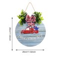 thumbnail image 3 of Cqxid Hangs Under $10 Welcome Independence Day Home Decoration Door Wall Decor Hanging Sign, 3 of 5