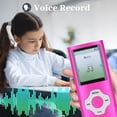 thumbnail image 3 of 64GB Music Player, MP3 MP4 Music Player, Voice Recorder MP3 Player Music Player with Speaker HiFi MP3 Player for Learning, Outdoor Activities, Gym Workouts, 3 of 7