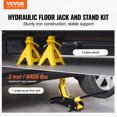 thumbnail image 2 of VEVOR Low Profile Floor Jack 2 Ton Heavy Duty Single Piston Hydraulic Pump, 2 of 9
