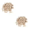 thumbnail image 3 of mmirethe Durable Wooden Clothespins - Convenient To And Multipurpose Clips For Photo And Decoration Wooden Clips Fashion 25mm锛?00锛?2PCS, 3 of 6