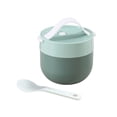 thumbnail image 2 of Czzoypi Portable Soup Cup, Mini Bento Bowl for Office Breakfast Cereal Milk, Leak-Proof Takeaway Food Container with Spoon, Durable PP Soup Can for Snacks Lunch On-the-Go, 2 of 2