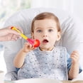 thumbnail image 4 of WIFKLSIIPG 2PCS kids Temperature Sensing Tableware Set Utensil Toddler Dinnerware Cutlery Cartoon Food Feeding Spoon Fork, 4 of 5