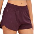 thumbnail image 1 of Timegard Running Shorts for Women Elastic Waist Lightweight Solid Color Track Shorts Loose Athletic, 1 of 3