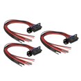 thumbnail image 3 of OBD2 Cable, Diagnostic Interface Cable Flexible 30cm Long 3Pcs With 16Pin Female Connector For Auto Diagnostic Tool, 3 of 8
