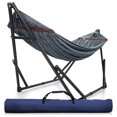 thumbnail image 1 of Tranquillo Hamac Double Universel de 116 Pouces avec Support et Sac Ajustables, Gris, 1 of 12