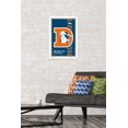 thumbnail image 4 of NFL Denver Broncos - Retro Logo 14 Wall Poster, 22.375" x 34", 4 of 5
