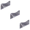 thumbnail image 3 of Youkk Stylish PVC Border Wall Corner Stick Super Strong Adhesive For Flat And Smooth Blue  Vine Flower 3Set, 3 of 6