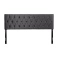 thumbnail image 1 of CorLiving Catalina King Size Diamond Tufted Velvet Headboard, 1 of 8