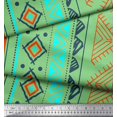 thumbnail image 3 of Soimoi Viscose Chiffon Fabric Aztec Geometric Decor Fabric Printed Yard 42 Inch Wide, 3 of 3