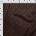 thumbnail image 3 of oneOone Viscose Chiffon Brown Fabric Abstract Fabric For Sewing Printed Craft Fabric By The Yard 42 Inch Wide, 3 of 4