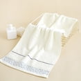 thumbnail image 1 of Matoen Towel Thickened Soft Absorbent Plain Color Household Wash Face Gift Towel, 1 of 7