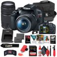 thumbnail image 1 of Canon EOS Rebel T7 Appareil Photo Reflex Numérique (Neuf) avec Objectifs 18-55mm et 75-300mm - Trousse de Base (Modèle International), 1 of 9