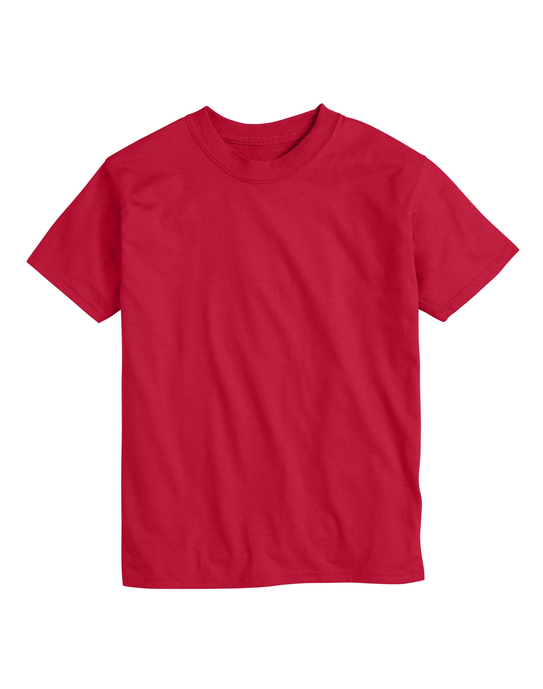 Hanes Mens Beefy T-Shirt 2-Pack, 2XL, Deep Red