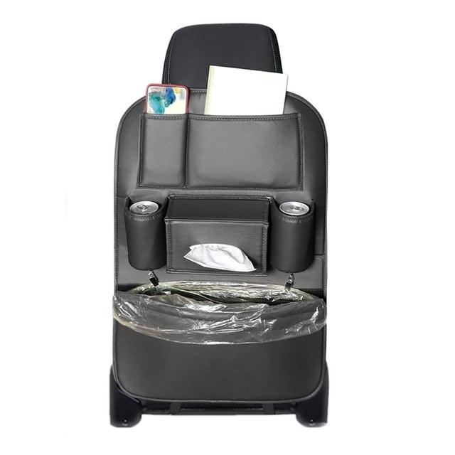 Car Trunk Organizer with Seat Back Hanging Design, 23 in x 17 in Large Capacity Storage Bag for SUV and Sedan