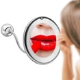 thumbnail image 2 of thinsony 360 Degree Makeup Mirror with LED Light Illuminated Magnifying Tool Flexible Wall-Mounted Vanity Mirrors Bathroom, 2 of 8