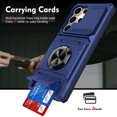 thumbnail image 1 of Fashion Case with Holder Stander Kickstand Drop Resistant Shockproof Case For Samsung Galaxy S25 Ultra, 1 of 7