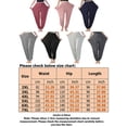 thumbnail image 2 of LUXUR Ladies Straight Leg Bottoms Tummy Control Sport Trousers Black 6XL, 2 of 3