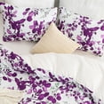 thumbnail image 3 of Hitime Queen Duvet Cover Set, Soft & Breathable Microfiber 3 Pieces Queen Bedding Sets, Pattern Queen Comfy Duvet Cover Set, with Zipper Closure (Queen), 3 of 8