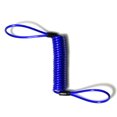 thumbnail image 1 of mmirethe Motorcycle Anti-lost Security Alarm Spring Ropes Lanyards Portable Scooter Reminder Cables Accessories 1.38 Meters Blue 1Set, 1 of 6