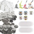 thumbnail image 1 of VEVOR 3 inch Pin Back Button Parts for Button Maker Machine (200 Sets), 1 of 9
