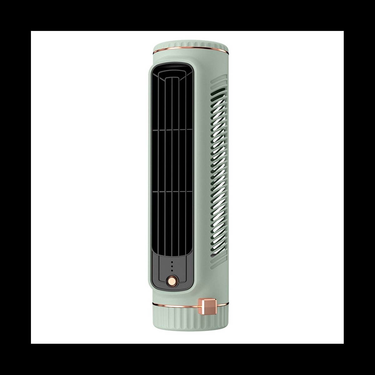 Portable Automatic Remote Air Conditioner, USB Personal Air Conditioner Mini Conditioner with 3-Speed Electric Fan Green,1 * electric fan 1 * USB cable,Green
