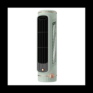 Télécommande automatique portable Air Conditionneur, USB Personnel Air Conditionneur Mini Conditionneur avec 3-Speed Ventilateur électrique vert,1 * ventilateur électrique 1 * USB câble, vert