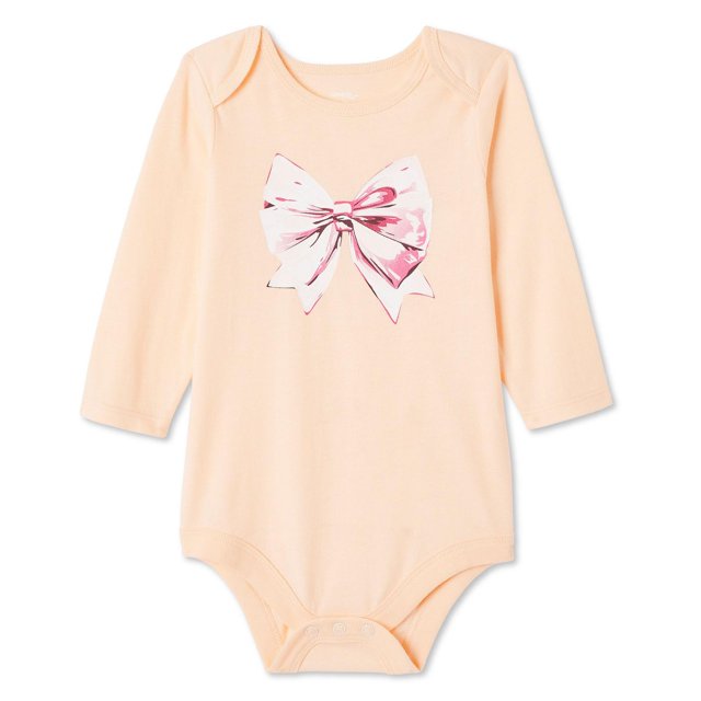 Cache-couche à manches longues George pour bébés filles