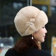 thumbnail image 2 of Chapeau Femme Résistant au Froid Russe Décontracté Hiver Thermique Dames d'Âge Moyen, 2 of 4
