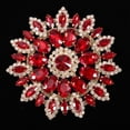 thumbnail image 4 of XingJian LLC Charmant Cristal Strass Vêtements DIY Accessoires pour Femmes (Base Rouge Doré), 4 of 8