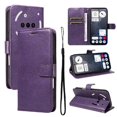 thumbnail image 5 of Wallet Case for Nothing Phone 3A Flip Cover with Card Slots, Magnetic Stand & Strap Purple, 5 of 5