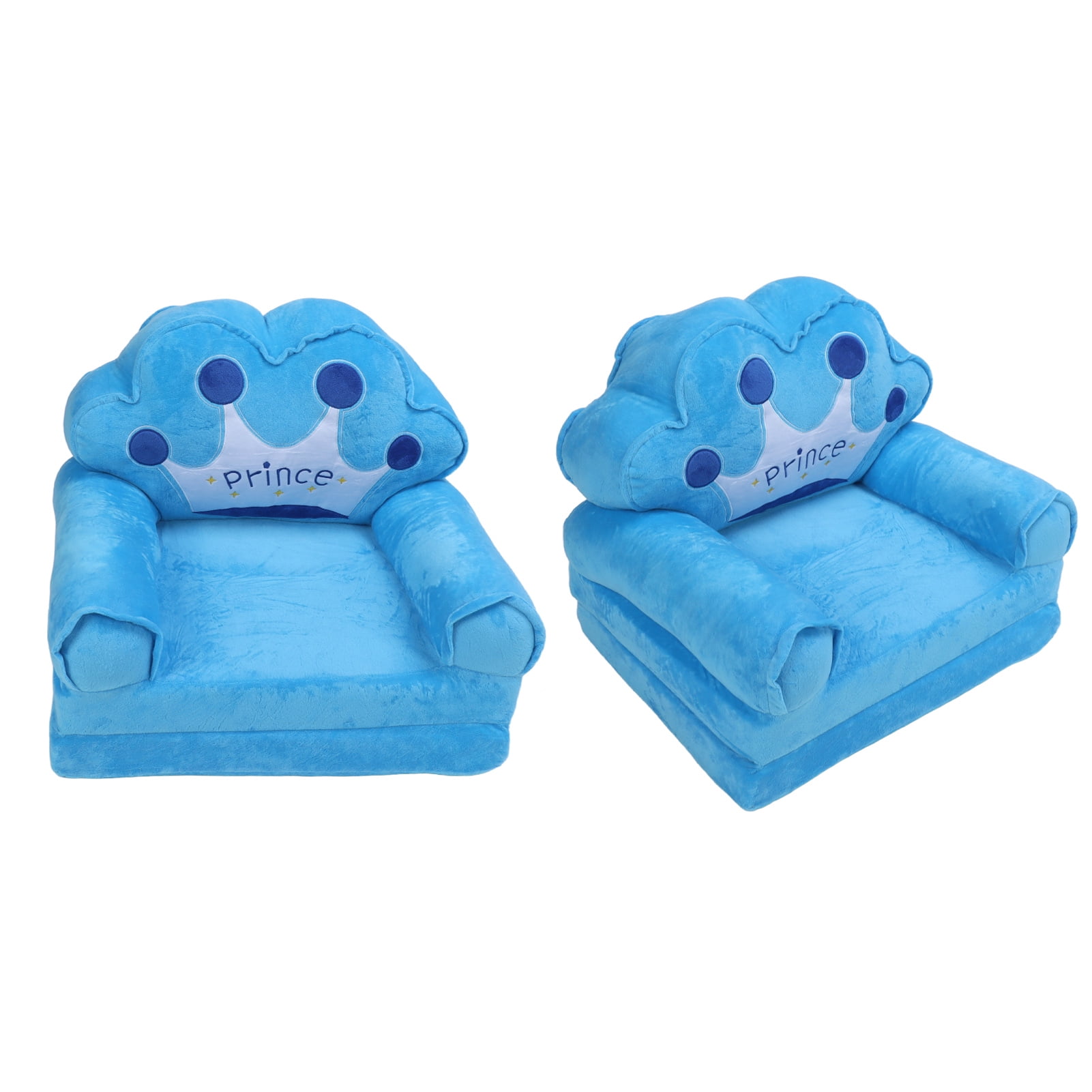 Cartoon Lounger Sofa Princess Toddler Sofa For Kids, Foldable Sofa Bed