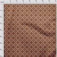 thumbnail image 4 of oneOone Rayon Brown Fabric Block Sewing Material Print Fabric By The Yard 56 Inch Wide, 4 of 5