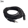 thumbnail image 2 of CNKOO 3.5mm Male to 3.5mm Female Extension Stereo Audio Cable Tool Headset Dual Use, 2 of 7