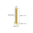 thumbnail image 2 of Unique Bargains Brass Hex Bolts, M5x30mm 10 Pack Fully Thread Grade 4.8 Machine Screws, 2 of 4